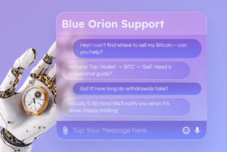 Skilled assistance and crypto customer support provided through Amaris 860s